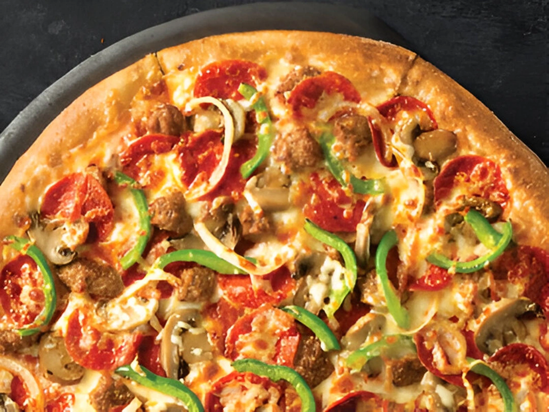 Marco’s Pizza Deluxe Price, Nutrition, Allergen Deluxe